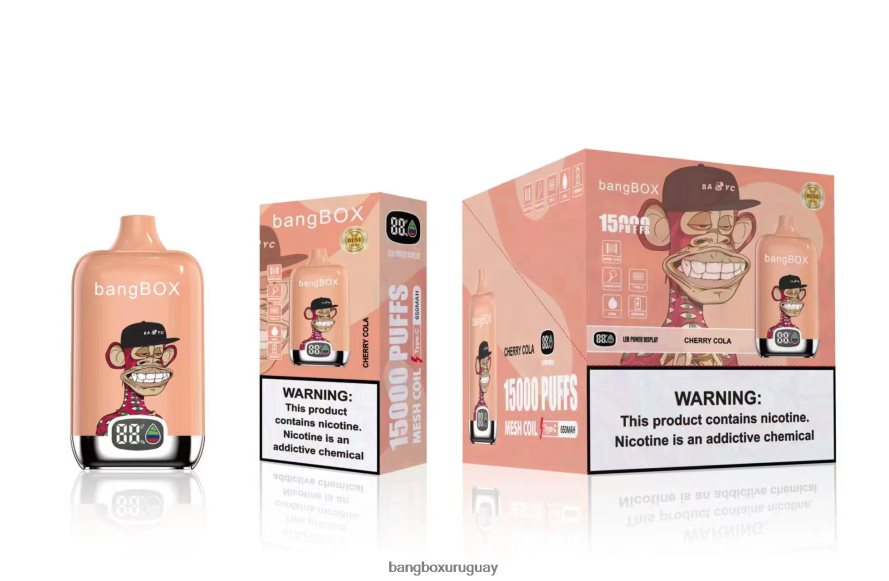 Bang Box Uruguay - Bang Box 15000 bocanadas 8FPX2440 cola de cereza