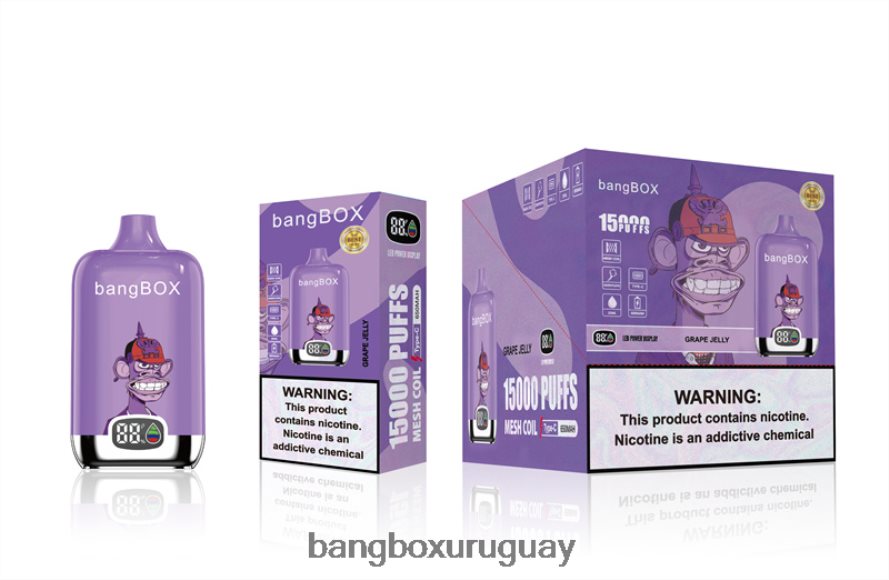 Bang Box Uruguay - Bang Box 15000 bocanadas 8FPX2449 gelatina de uva