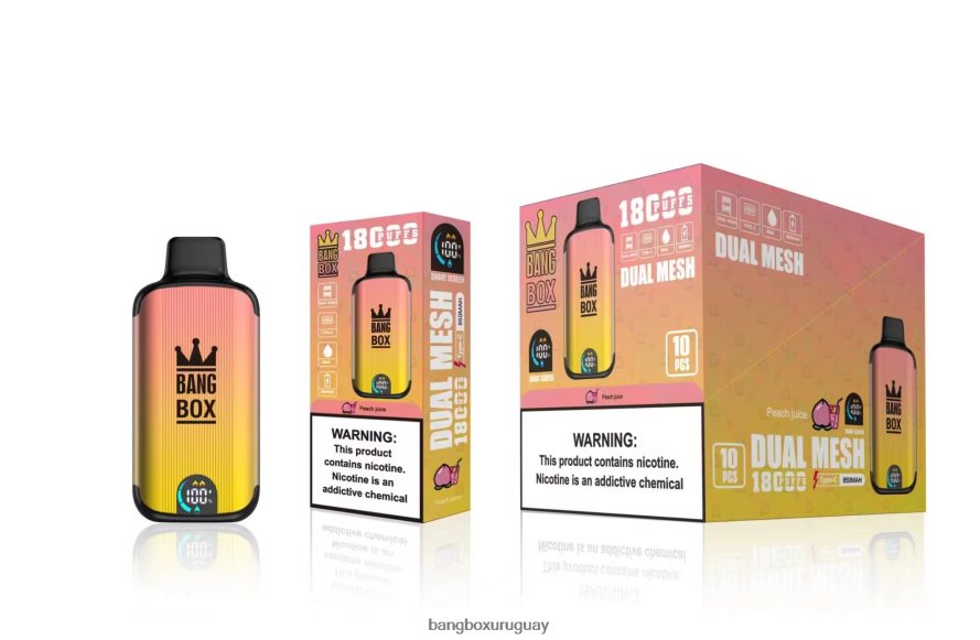 Bang Box 18000 Precio - Bang Box 18000 bocanadas 8FPX2491 jugo de durazno