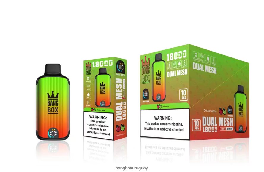 Bang Box 18000 Precio - Bang Box 18000 bocanadas 8FPX2493 manzana doble