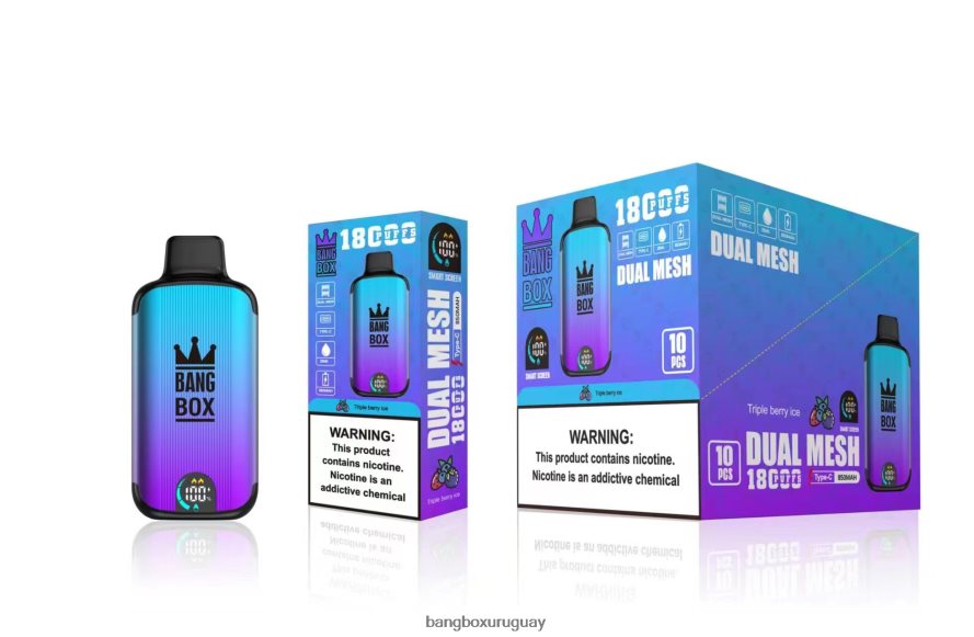 Bang Box 18000 Precio - Bang Box 18000 bocanadas 8FPX2495 hielo de triple baya