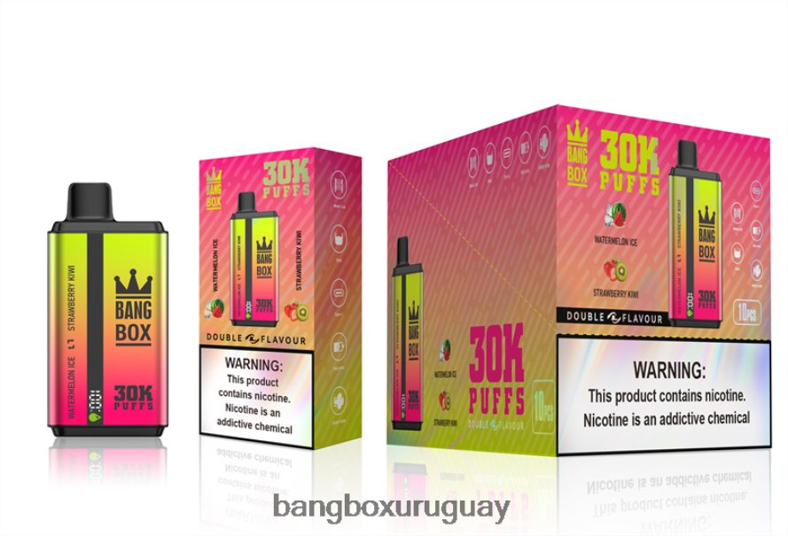 Bang Box Vape Price - Bang Box 30000 inhalaciones de dos sabores. 8FPX2462 helado de sandía y kiwi fresa