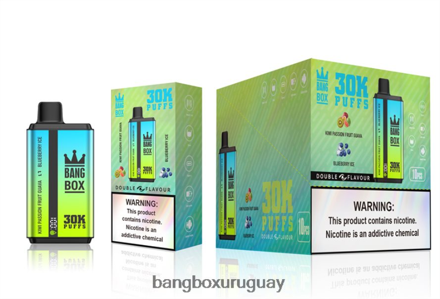 Bang Box Vape Price - Bang Box 30000 inhalaciones de dos sabores. 8FPX2465 kiwi, maracuyá, guayaba y helado de arándanos