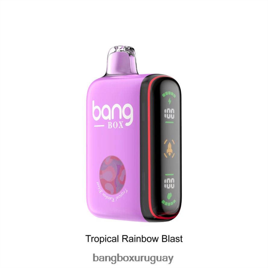 Bang Box Precio - Bang Box Pantalla de potencia inteligente de 9000-18000 inhalaciones 8FPX2436 explosión del arco iris tropical