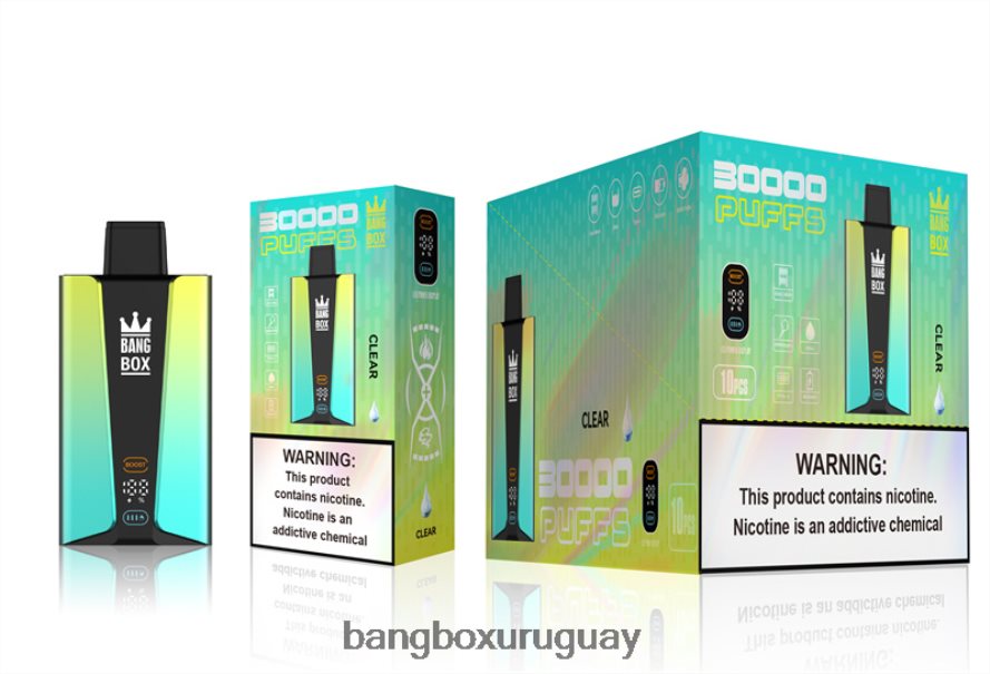 Bang Box Uruguay - Bang Box Pantalla inteligente de 30000 inhalaciones 8FPX2476 claro