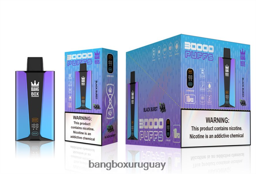 Bang Box Vape Price - Bang Box Pantalla inteligente de 30000 inhalaciones 8FPX2477 estallido negro
