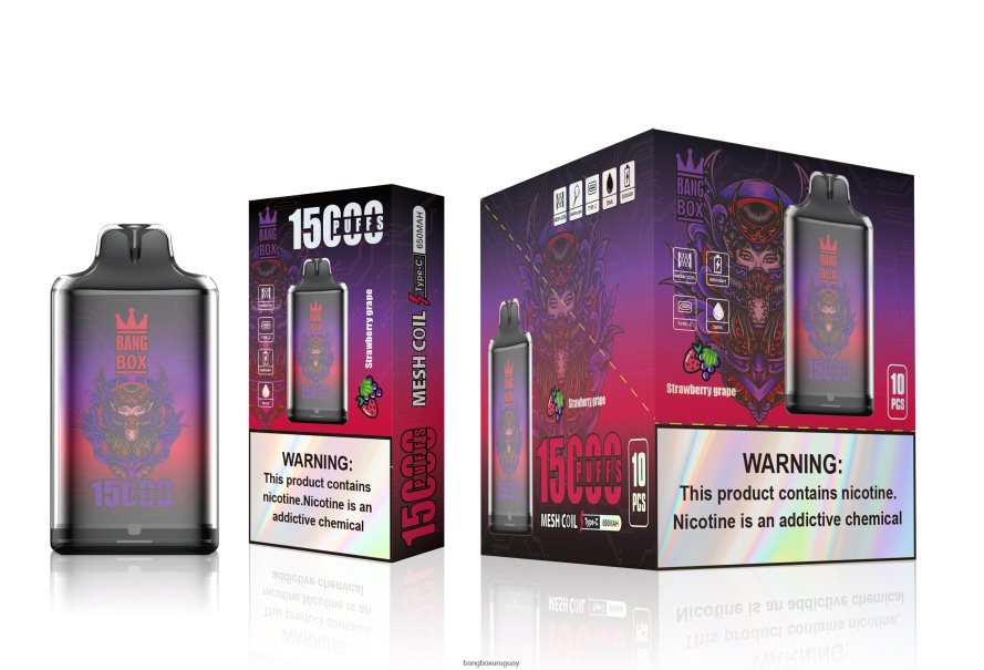 Bang Box Precio - Bang Box s1-15000 bocanadas 8FPX24111 uva fresa