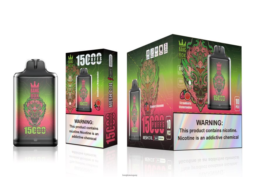 Bang Box Uruguay - Bang Box s1-15000 bocanadas 8FPX24103 sandia fresa
