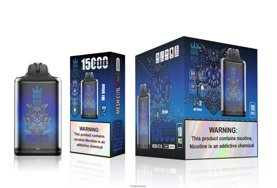Bang Box Uruguay - Bang Box s1-15000 bocanadas 8FPX24109 señor azul