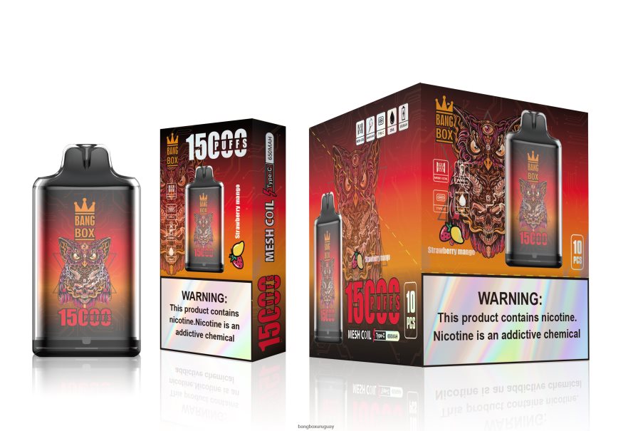 Bang Box Vape Price - Bang Box s1-15000 bocanadas 8FPX24101 mango fresa